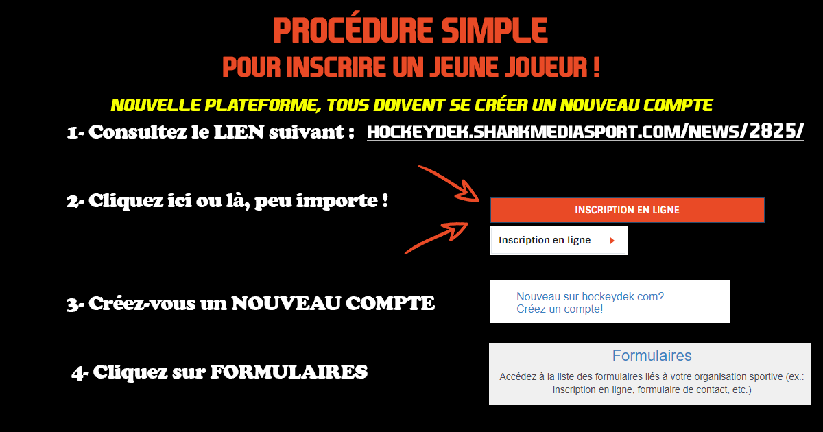 Procedure Inscription